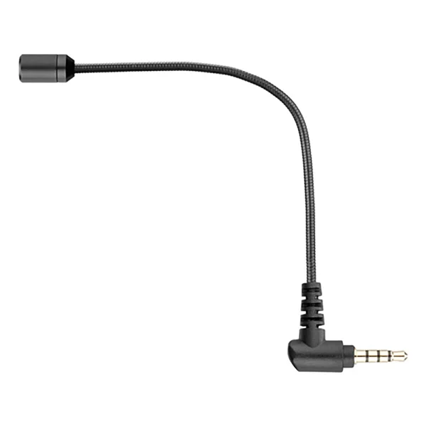Boya By-Um4 Gooseneck Esnek Mini Telefon Mikrofonu - Görsel 7
