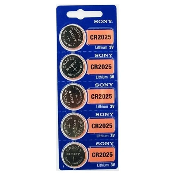 Sony Cr 2025 3v 5'li Paket Lityum Pil - 5 Adet - Görsel 2