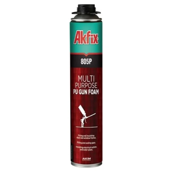 Akfix 805p 750 Ml Genel Amaçlı Tabancalı Poliüretan Köpük - Görsel 2