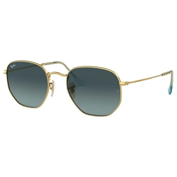Ray-Ban Hexagonal 3548n 91233m Gold-Blue Güneş Gözlüğü - Görsel 8