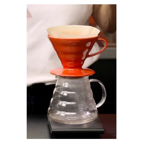 Epinox Seramik Kahve Demleyici Dripper Beyaz - Görsel 2