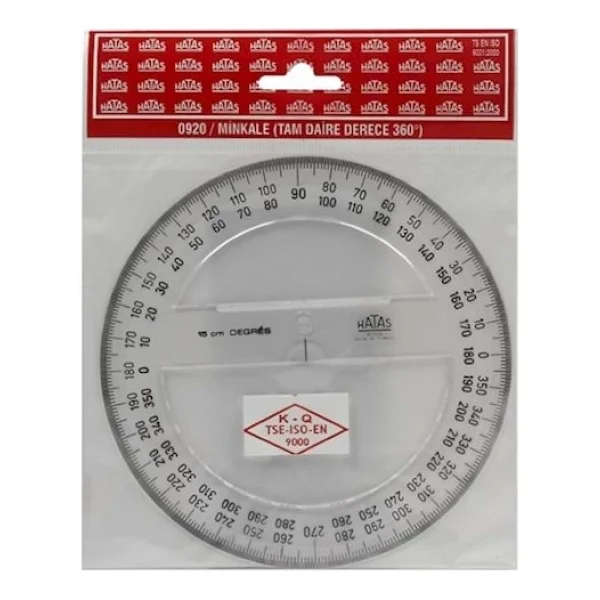 Hatas Minkale Plastik 360 Derece 15 Cm 0920 - Görsel 2