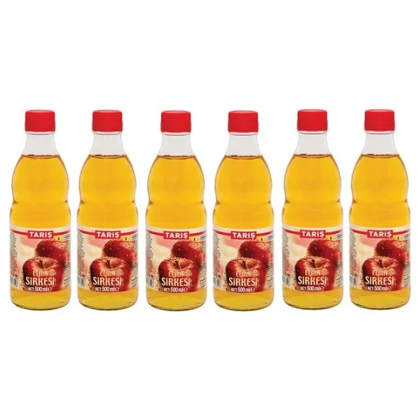 Tariş Elma Sirkesi 500 Ml (Cam) 6'lı Set - Görsel 2