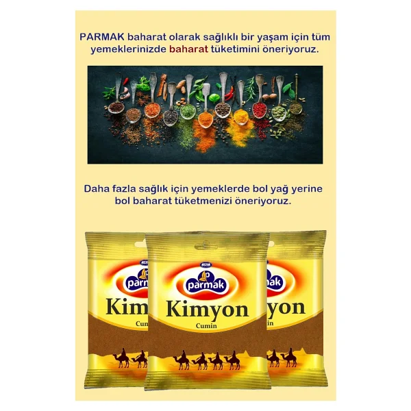 Parmak Baharat Toz Kimyon 1 Kg - Görsel 3