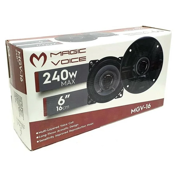 Magicvoice Mgv-16 16cm 240watt Tweeterli 2li Takım Hoparlör - Görsel 2