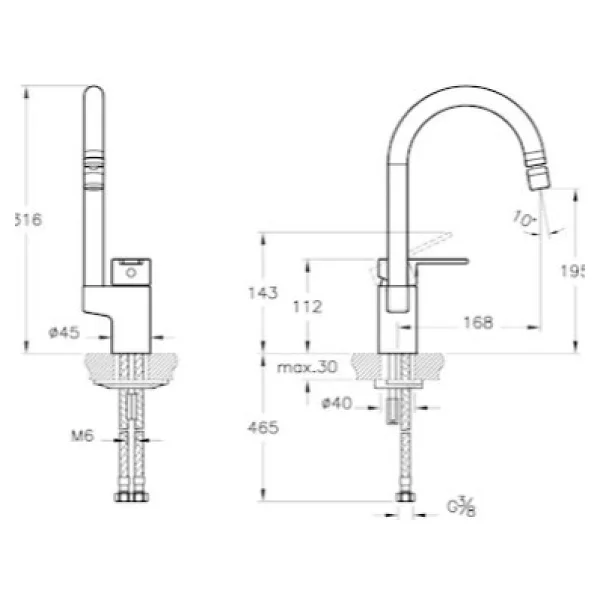 Artema Fold S A42155 Krom Mutfak Bataryası - Görsel 2