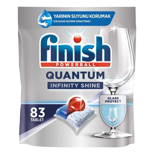 Finish Quantum Infinity Shine Bulaşık Makinesi Tableti 83'lü - Görsel 2