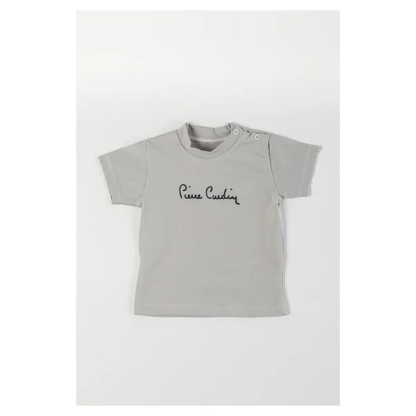 Pierre Cardin Erkek Bebek Çıtçıtlı Kısa Kol Tişört 302628 - Mavi - 12 - 18 Ay - Görsel 8