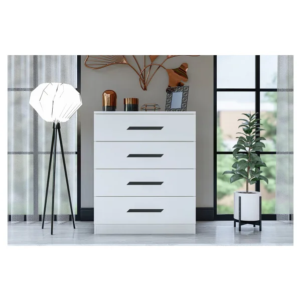 Metalia Gm-084 Almina 4 Çekmeceli Şifonyer - Görsel 2