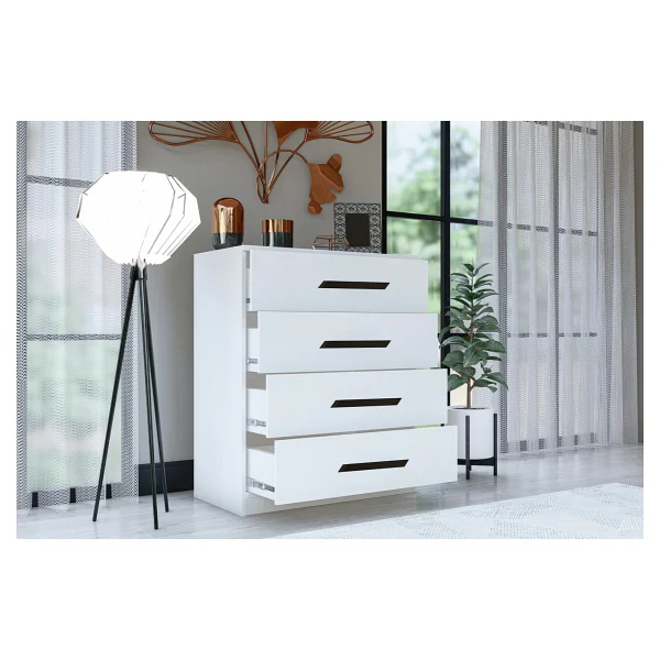 Metalia Gm-084 Almina 4 Çekmeceli Şifonyer - Görsel 3