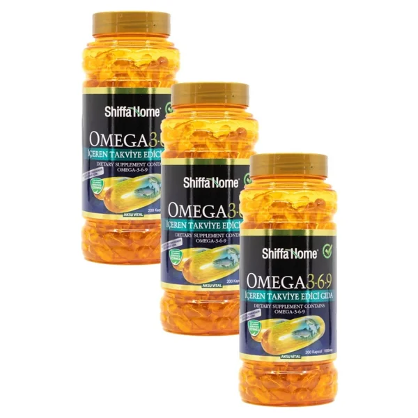 Shiffa Home Omega 3-6-9 1000 Mg 200 Kapsül 3'lü - Görsel 4