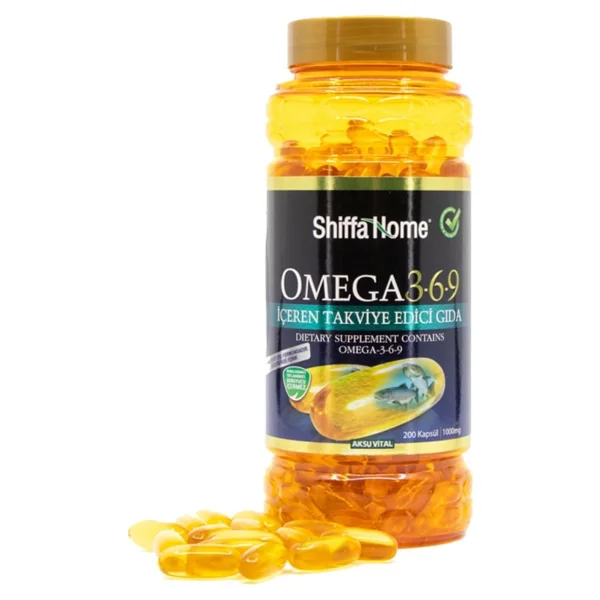 Shiffa Home Omega 3-6-9 1000 Mg 200 Kapsül 3'lü - Görsel 2