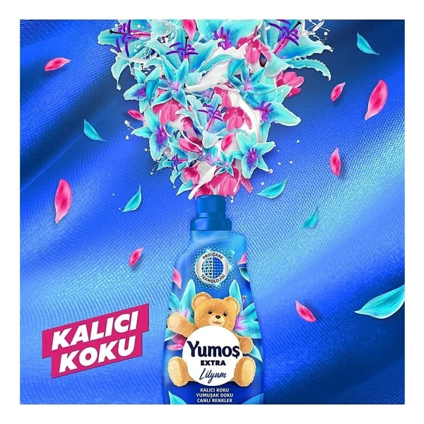 Yumoş Extra Lilyum Yumuşatıcı 60 Yıkama 1.44 Lt 4'lü - Görsel 5