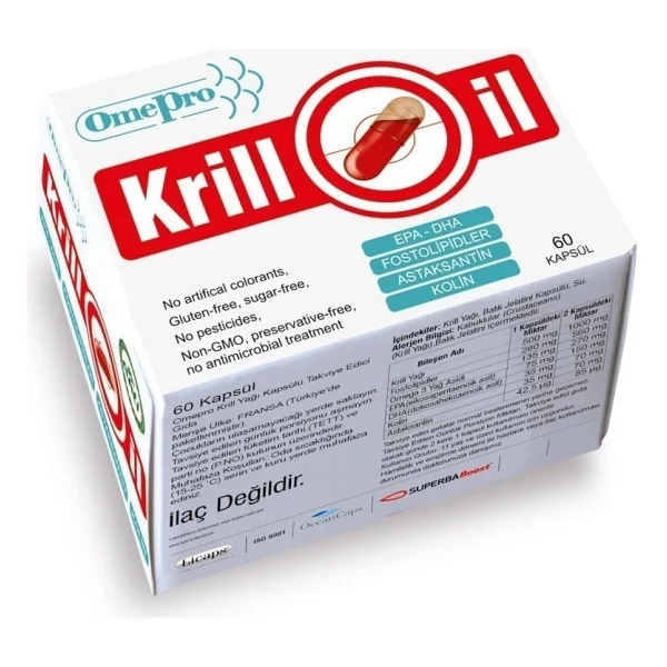 Anti Omepro Krill Yağı 60 Kapsül - Görsel 4