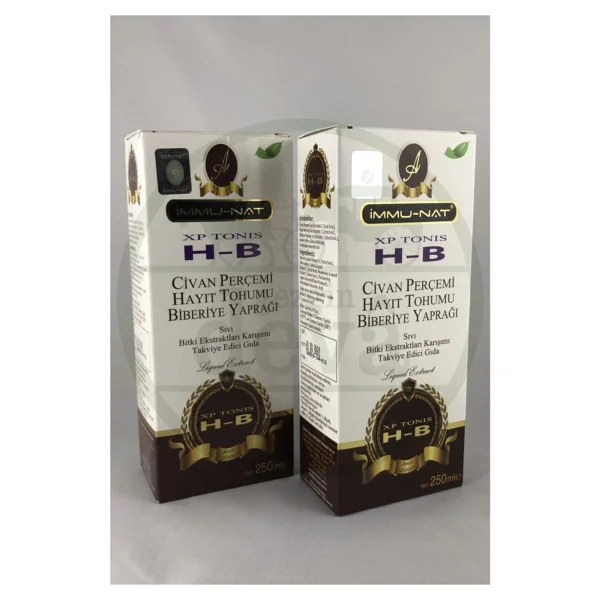 İmmunat XP Tonis H-B Ekstraktı 250 ml 2'li - Görsel 2