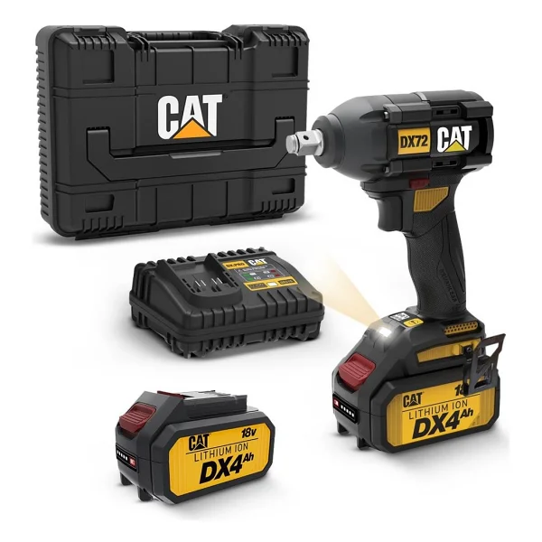 Cat Dx72 Çift Akülü 4 Ah Darbeli Somun Sıkma Makinesi - Görsel 2