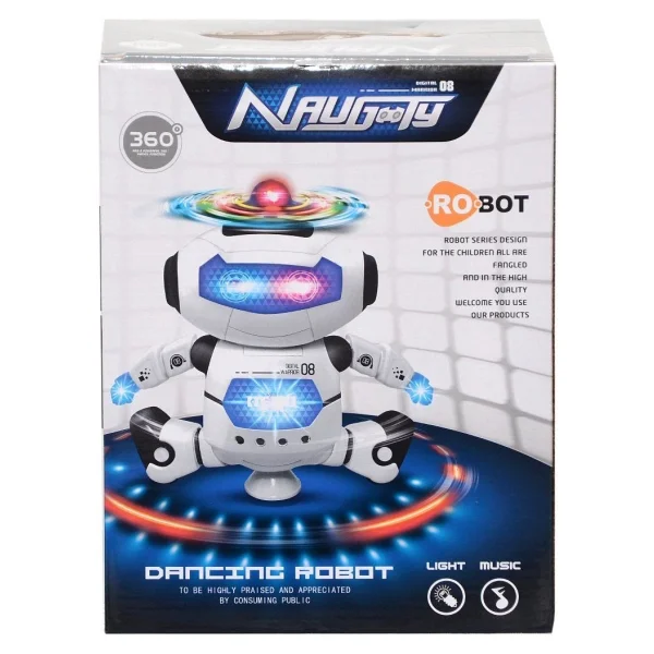 Vardem Müzikli ve Işıklı Dansçı Robot LZH-99444-2 - Görsel 3