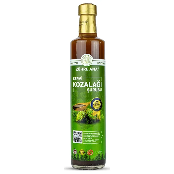 Zühre Ana Servi Kozalağı Şurubu 500 Ml - Görsel 4