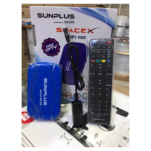 Sunplus Spacex HD Mini Uydu Alıcısı - Görsel 2
