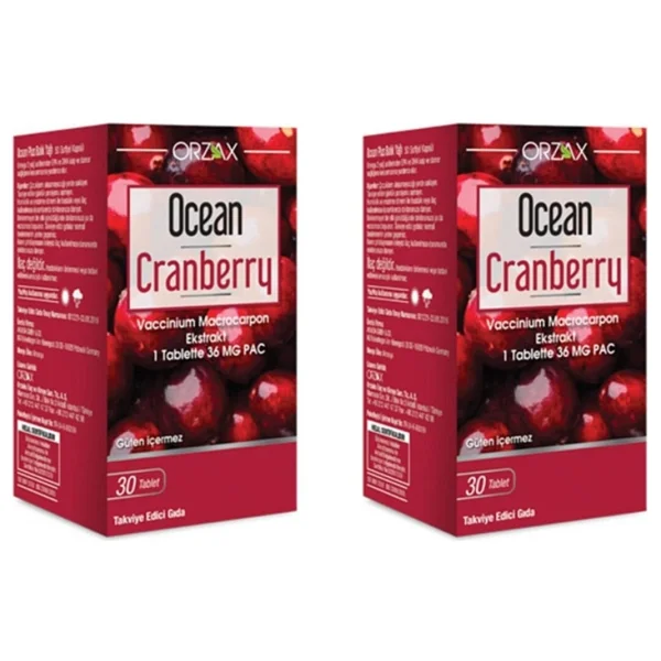Ocean Cranberry 30 Tablet 2 Adet - Görsel 2