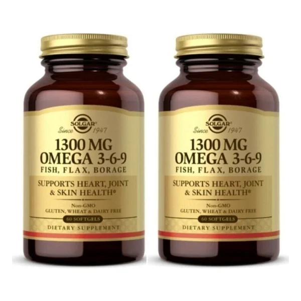 Solgar Omega 3-6-9 Efa 1300 Mg 60 Kapsül 2'li - Görsel 2