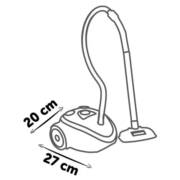 Smoby Eco Clean Oyuncak Elektrikli Süpürge 330217 - Görsel 9