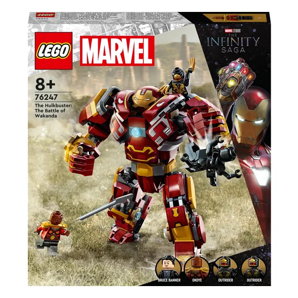 Lego 76247 Marvel Hulkbuster Wakanda Savaşı - Görsel 3