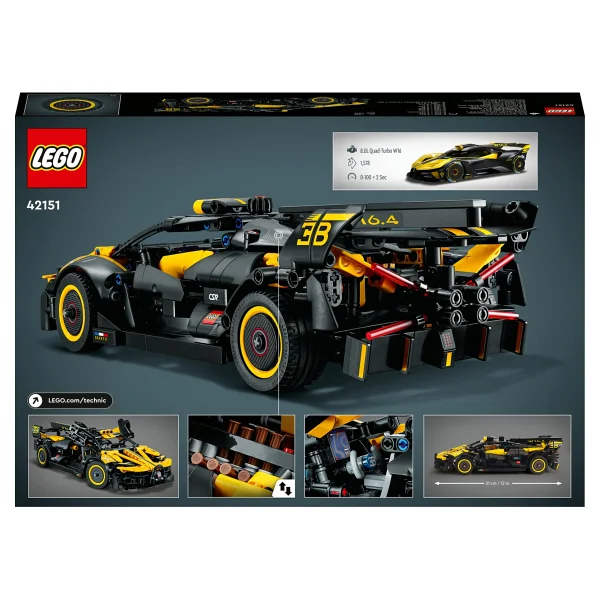 Lego 42151 Technic Bugatti Bolide - Görsel 4
