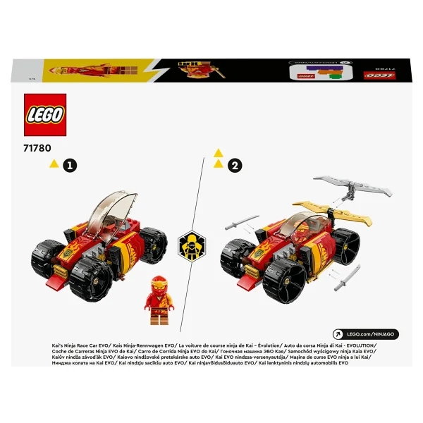 Lego 71780 Ninjago Kai'nin Ninja Yarış Arabası Evo - Görsel 4