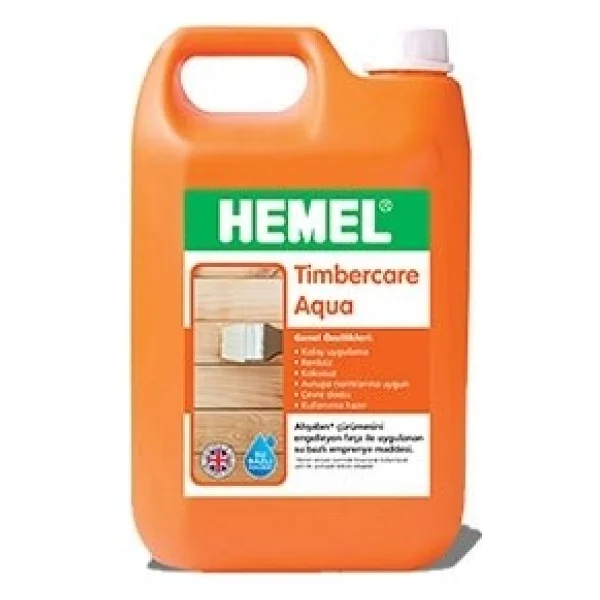 Hemel Timbercare Aqua 5 Lt Vernik - Görsel 5