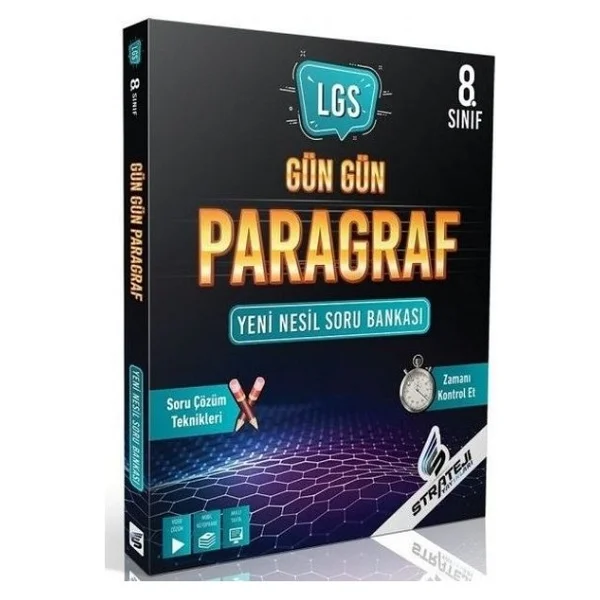 Paraf Yayınları Yayınları 8. Sınıf Lgs Gün Gün Paragraf Soru Bankası 2021-2022 Alens Group 897754 - Görsel 2