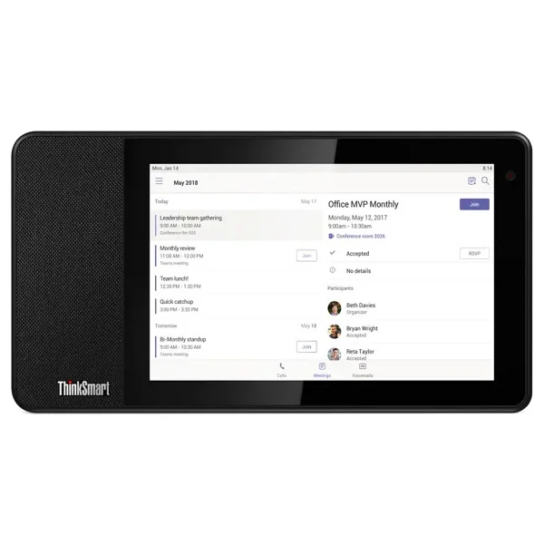 Lenovo Thinksmart View Za690032tr Akıllı Görüntülü Asistan - Görsel 7