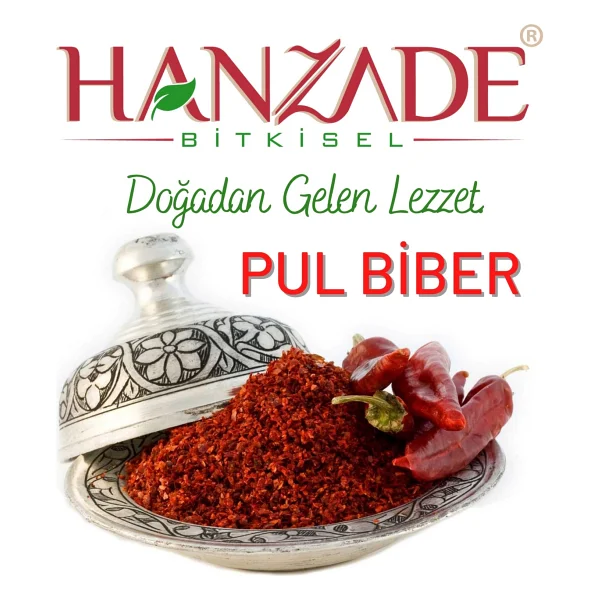 Hanzade Tatlı Pul Biber 1 Kg - Görsel 4