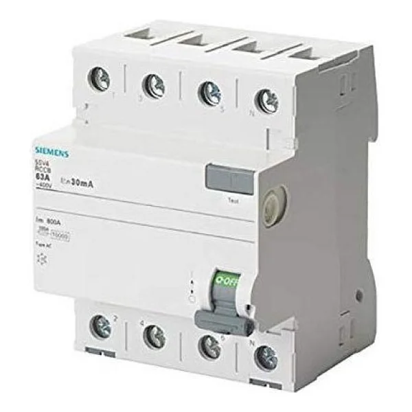Siemens 5sv5344-6 4x40 A 400 V 30 Ma A Tipi Kaçak Akım Rölesi - Görsel 2