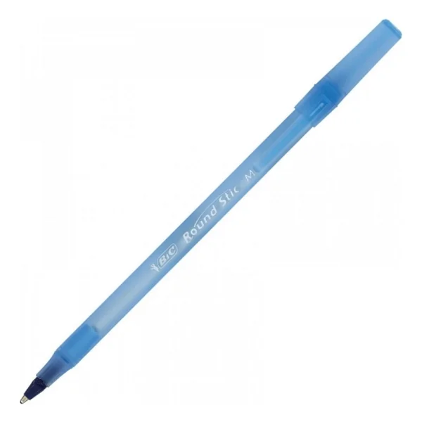 Bic Round Stic 60'lı Tükenmez Kalem Mavi - Görsel 9