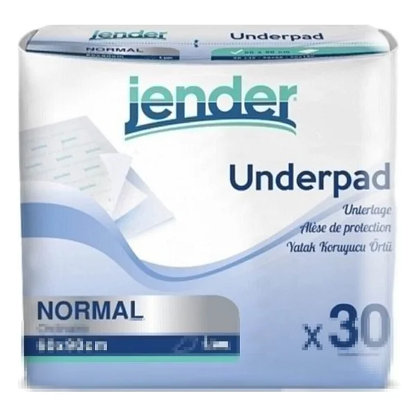 Jender 60cm X 90cm 30'lu 2 Paket Yatak Koruyucu Örtü - Görsel 2