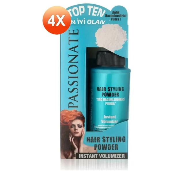 Passionate Şekillendirici Saç Pudrası 20gr Mavi X 4 Adet - 1 - Görsel 2