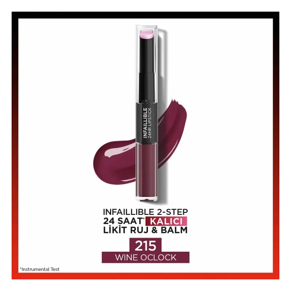 L'oreal Paris Infaillible 2-Step 24 Saat Kalıcı Likit Ruj - Görsel 9