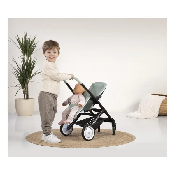Smoby Maxi-Cosi & Quinny Oyuncak İkiz Bebek Arabası Adaçayı Yeşili 253220 - Görsel 8
