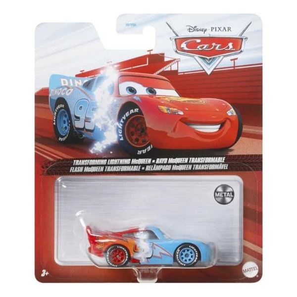 Disney Cars Transforming Lightning Mcqueen Tekli Karakter Araç Dxv29-Hfb69 - Görsel 2