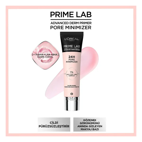 L'oreal Paris Prime Lab Pore Minimizer 24 H Makyaj Bazı - Görsel 3