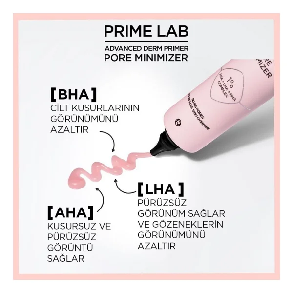 L'oreal Paris Prime Lab Pore Minimizer 24 H Makyaj Bazı - Görsel 6