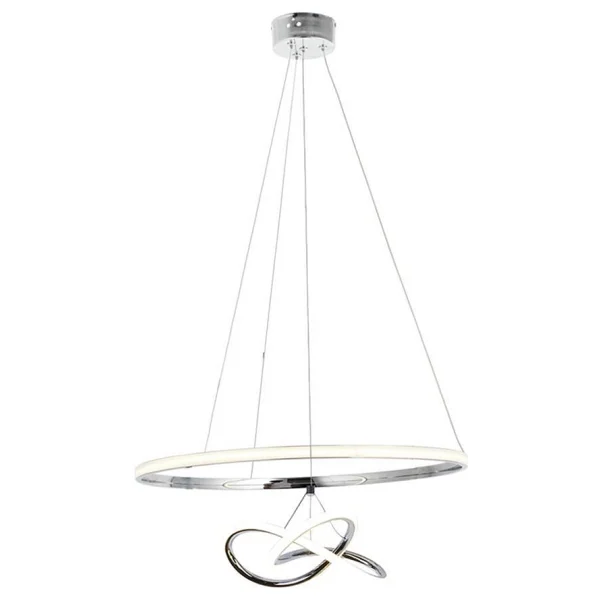 Eray Aydınlatma 2092-40 Kr Krom LED Avize - Görsel 3