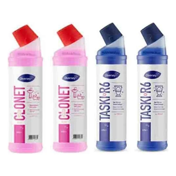 Diversey 2 Adet Room Care R6 750 Ml + Taski Clonet Extra 2 X 750 Ml - Görsel 8