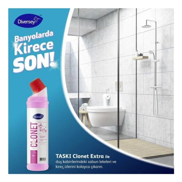 Diversey 2 Adet Room Care R6 750 Ml + Taski Clonet Extra 2 X 750 Ml - Görsel 4