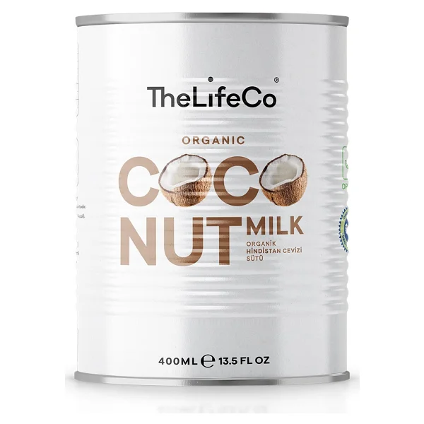 The Lifeco Organik 400 Ml Hindistan Cevizi Sütü - Görsel 5