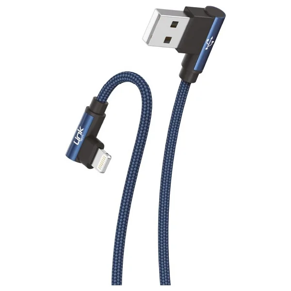 Linktech K593 1.5 M Yeşil USB To Lightning Şarj Kablosu - Görsel 2