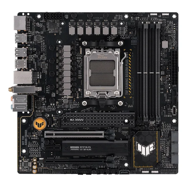 Asus Tuf Gaming B650m-Plus Wi-Fi AMD Am5 DDR5 Micro Atx Anakart - Görsel 2