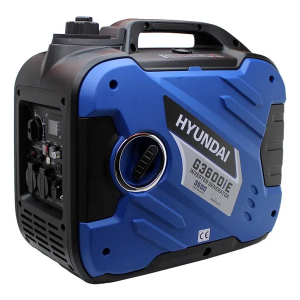 Hyundai G3600ıe 4.3 Kva İpli/Marşlı Inverter Çanta Benzinli Jeneratör - Görsel 6