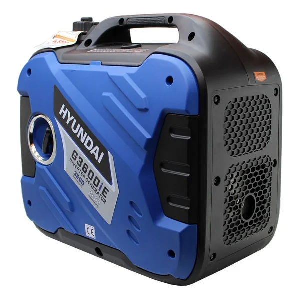 Hyundai G3600ıe 4.3 Kva İpli/Marşlı Inverter Çanta Benzinli Jeneratör - Görsel 3